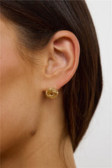 Evening Wear Earrings Gold