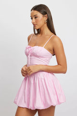 Pink Bubble Dress Mini