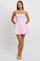 Pink Bubble Dress Mini