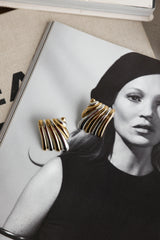 Behind The Scenes Earrings Gold