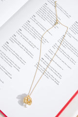 Flower Friend Necklace Gold