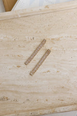 Homecoming Queen Earrings Gold