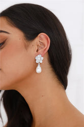 925 Silver Luxury Lover Earrings Silver