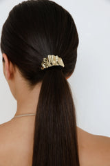 First In Best Dressed Hair Tie Gold