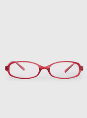 Take A Peek Glasses Red