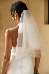 Love In Bloom Veil White