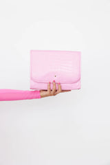 PETA AND JAIN Voyager Bag Pink Croc