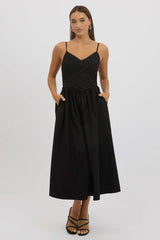 Black Maxi Dress Singlet