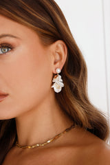 Purely Accessorised Earrings Gold