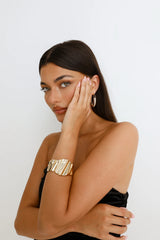 Stephanie Bangle Gold