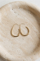 Taurus Style Earrings Gold