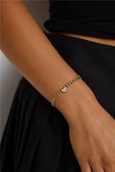 Dainty Love Bracelet Gold
