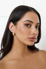 Luna Drops Earrings Gold