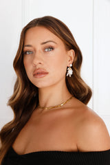 Purely Accessorised Earrings Gold