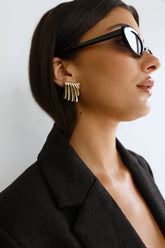 Behind The Scenes Earrings Gold