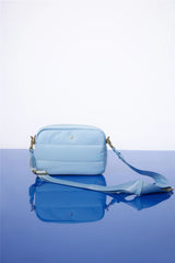 PETA + JAIN Flo Bag Blue Nylon Gold