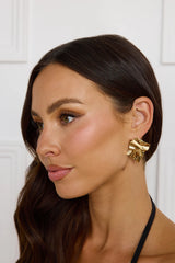 Callia Earrings Gold
