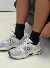 Sama Slouch Sock Black