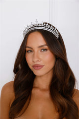 Storybook Princess Tiara Crown Silver