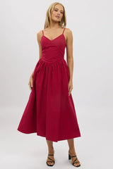 Red Maxi Dress Singlet