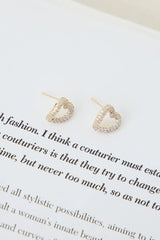 Our Love Earrings Gold
