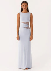 Karma Maxi Dress - Blue