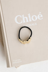 First In Best Dressed Hair Tie Gold