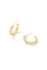 Beatrix Small Hoop Earrings Gold
