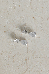 925 Silver Radiant Glitz Earrings Silver