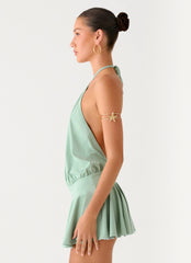 Mable Mini Dress - Green