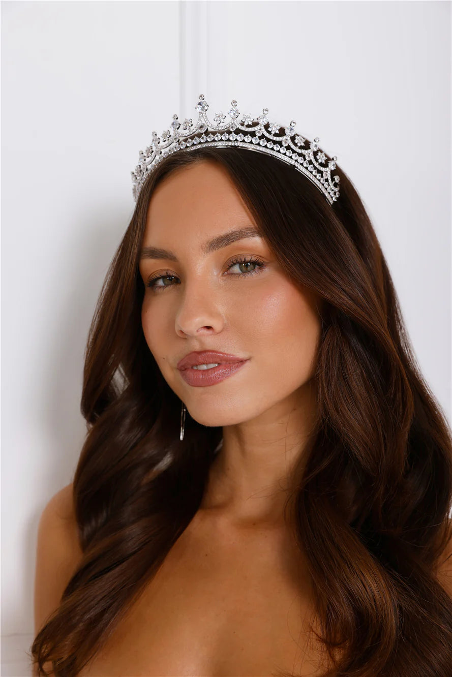 Storybook Princess Tiara Crown Silver