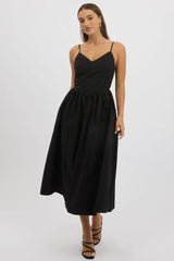 Black Maxi Dress Singlet