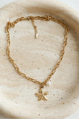 Star Tropics Necklace Gold