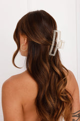 Updo Claw Clip Cream
