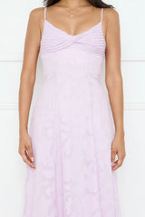 Pine Blossom Maxi Dress Lilac