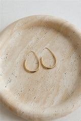 Taurus Style Earrings Gold