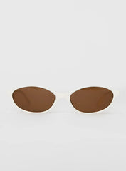 Wonderful World Sunglasses Ecru