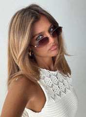 City Scene Sunglasses Brown / Gold