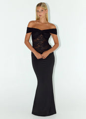 Either Way Maxi Dress - Black