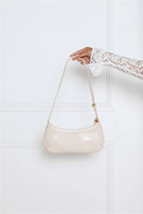 Rosabelle Shoulder Bag Black Shine Pearl Shine