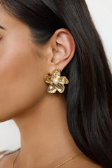 City Girl Earrings Gold