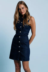 Denim Bodycon Dress Mini