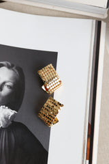 Disco Glam Earrings Gold