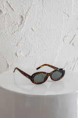 Riptide Oval Sunglasses Tort