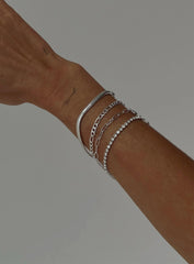 Esmerie Bracelet Set Silver
