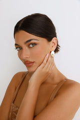 VIP Status Earrings Gold