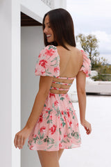 Charm Of Her Mini Dress Pink